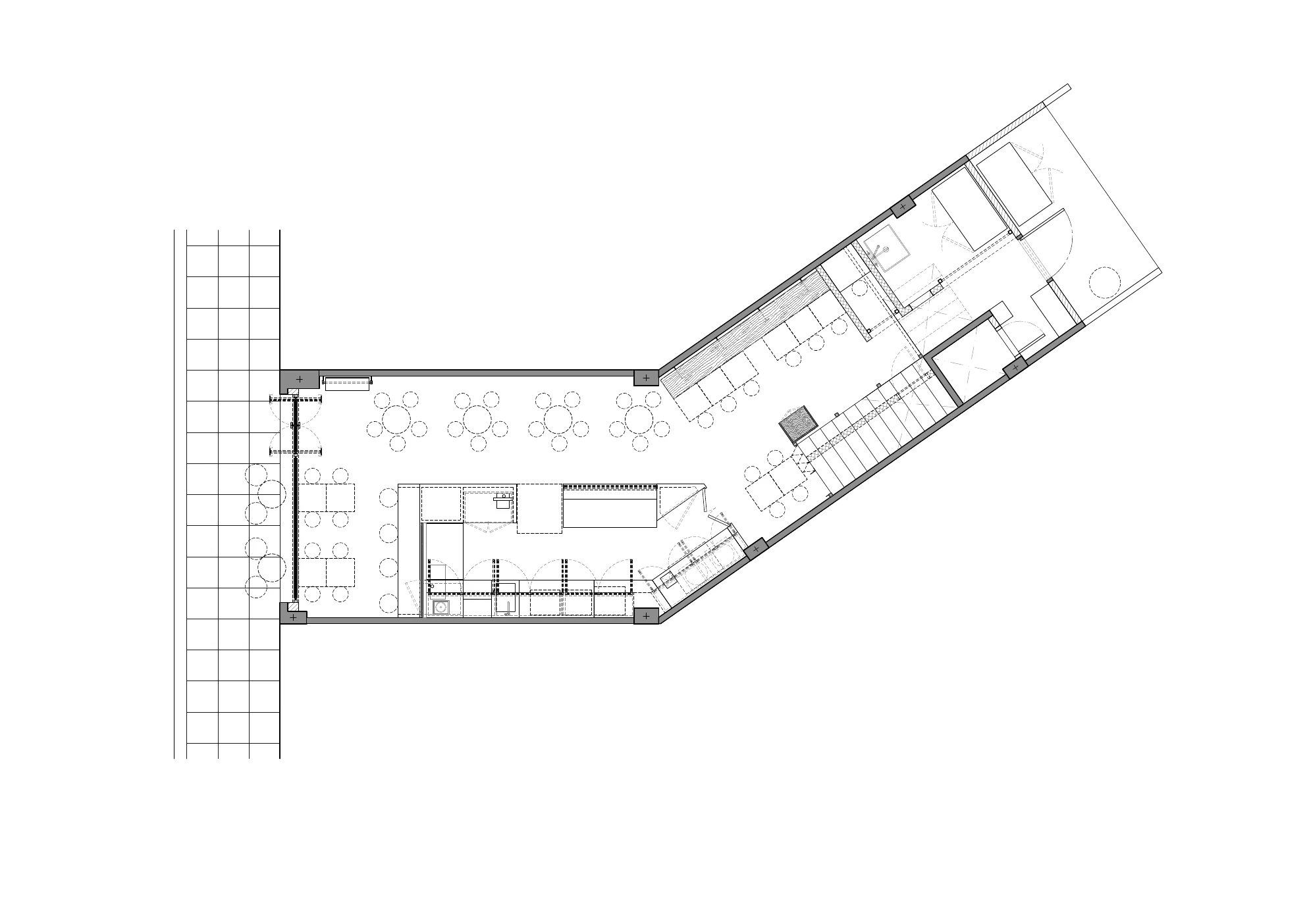 Ground floor layout of After You Chinatown