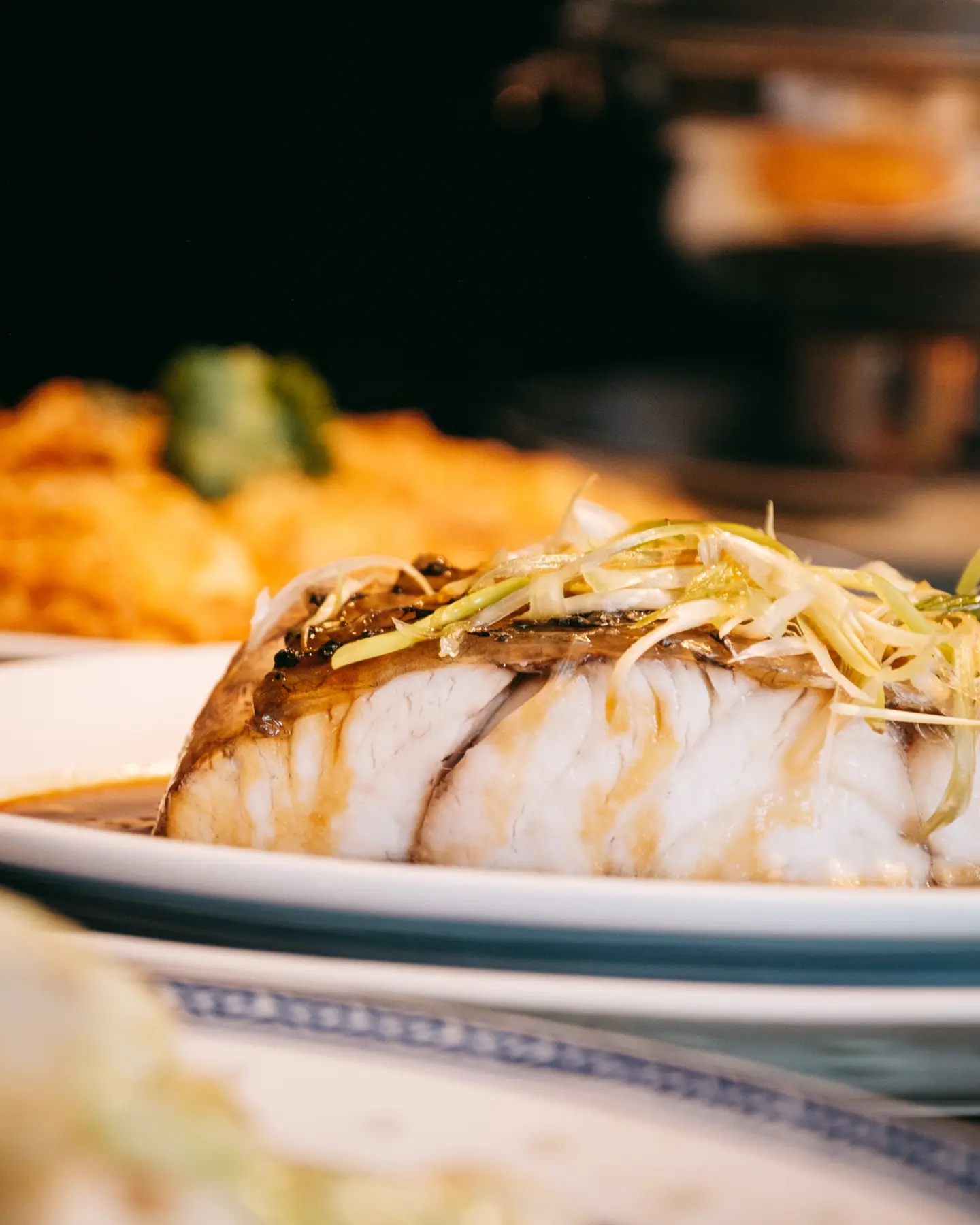 Cedar Thai Restaurant steamed fish