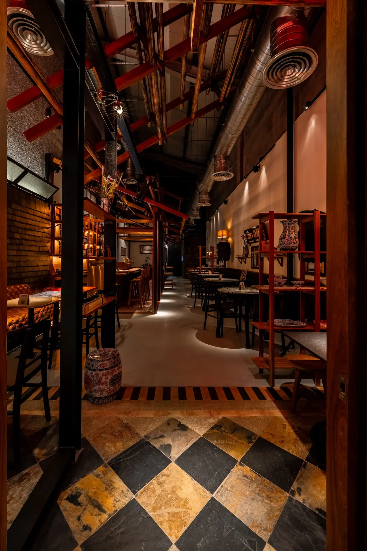 Cedar Thai Restaurant interior sequence