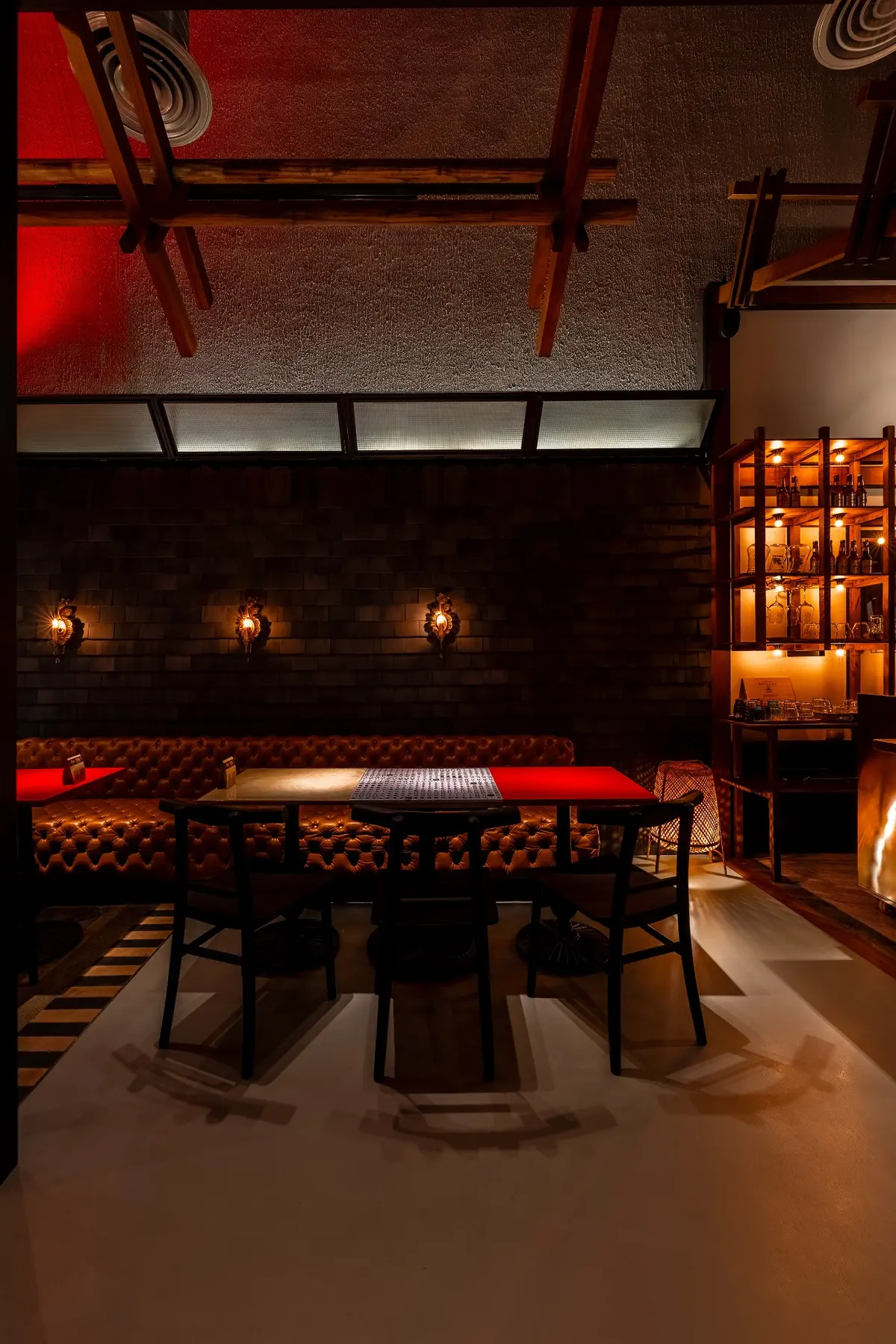 Cedar Thai Restaurant booth