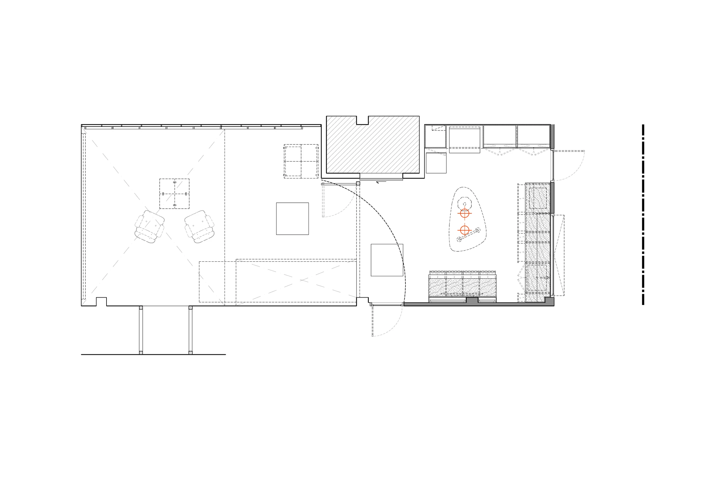 First floor plan of Indy's Scape