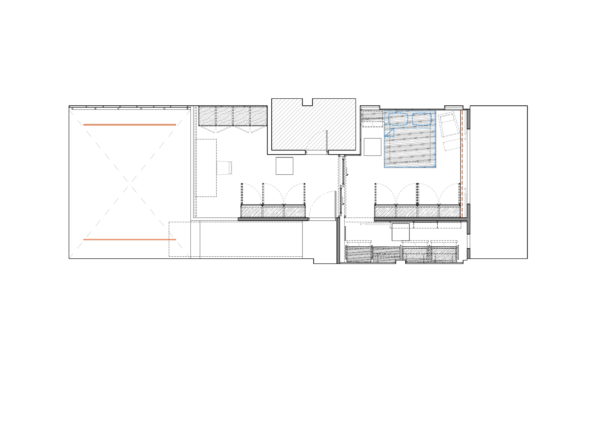 Second floor plan of Indy's Scape