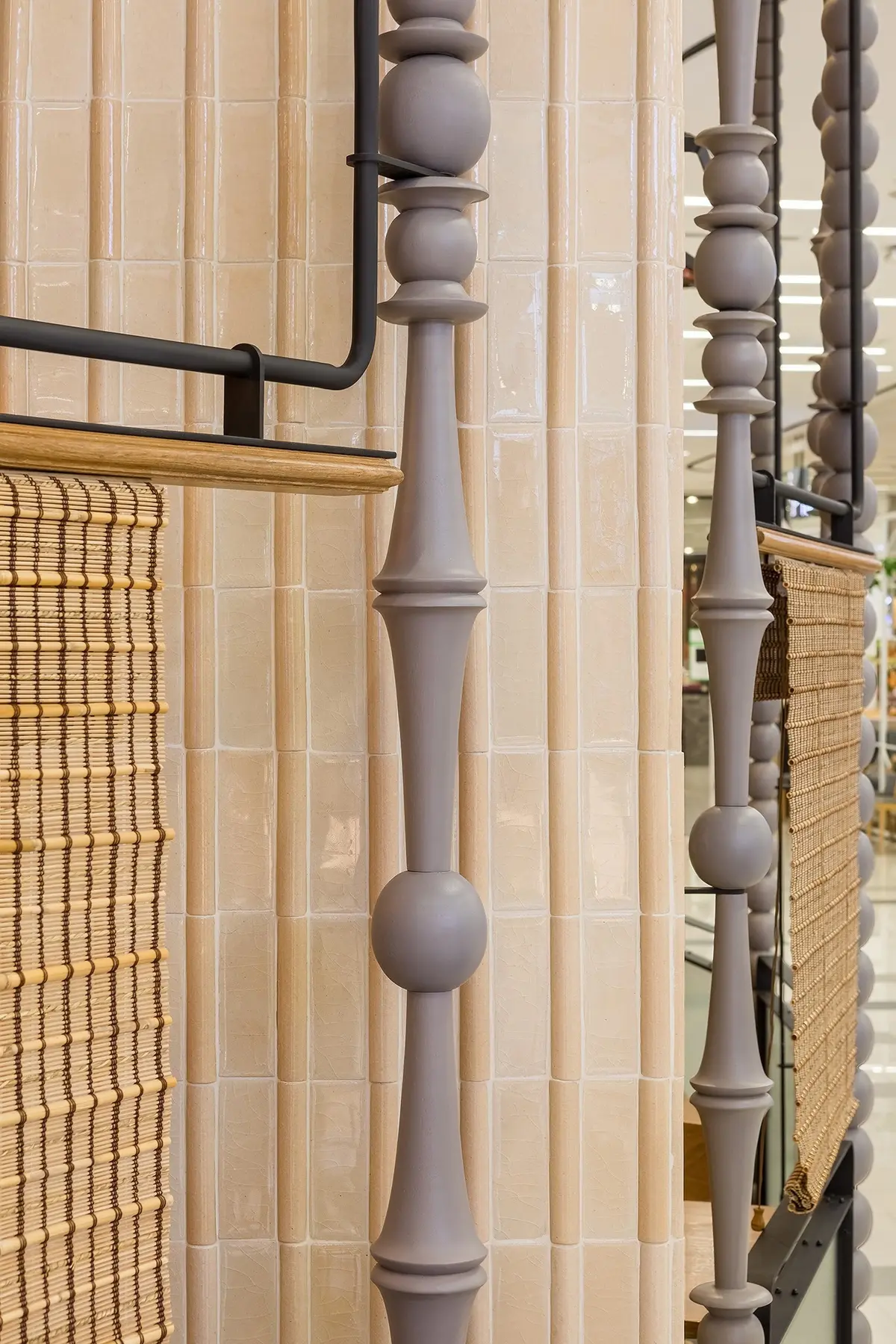 MA LA KOR woven screen detail
