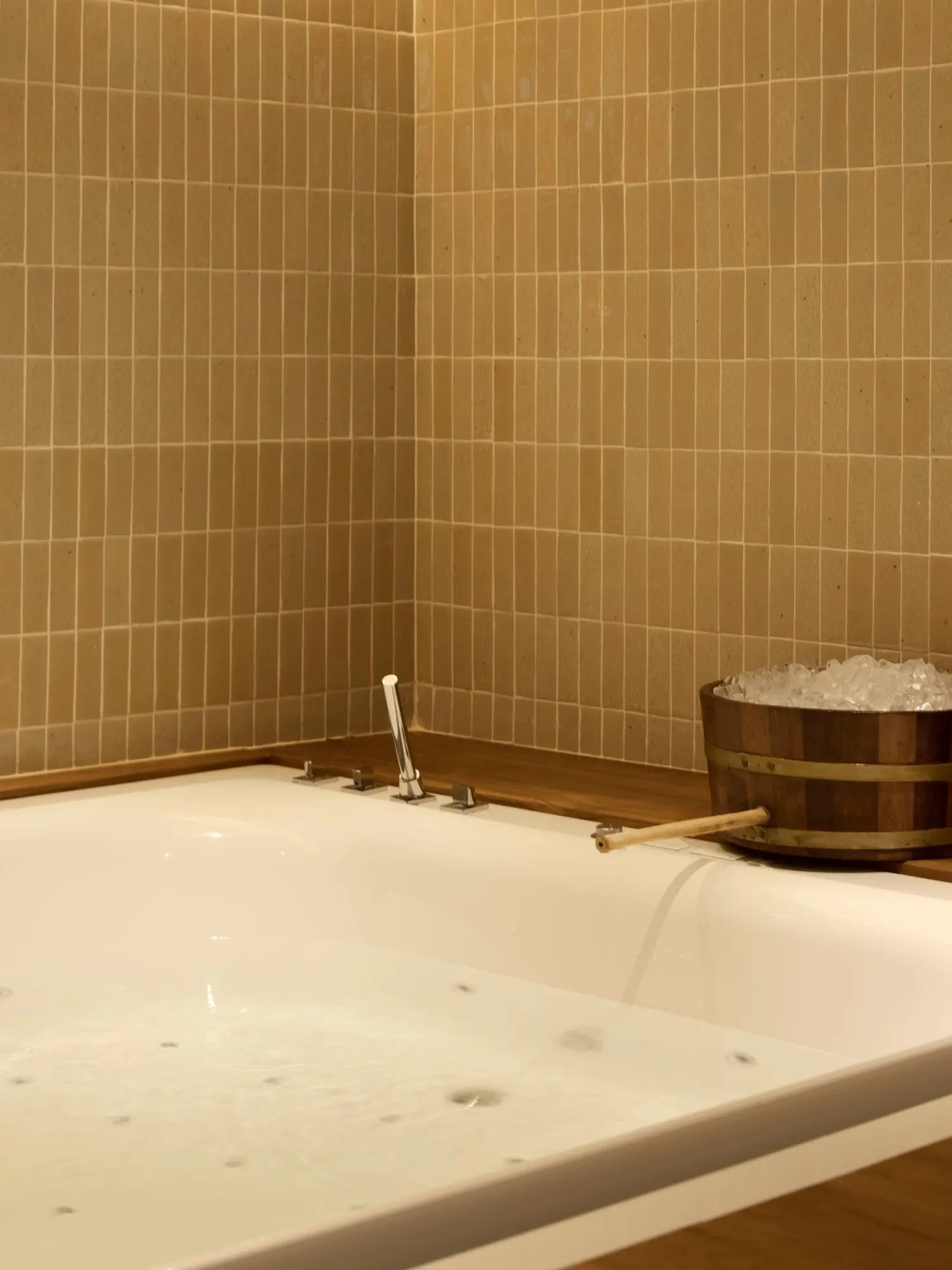 Bath detail at The Retreat Spa